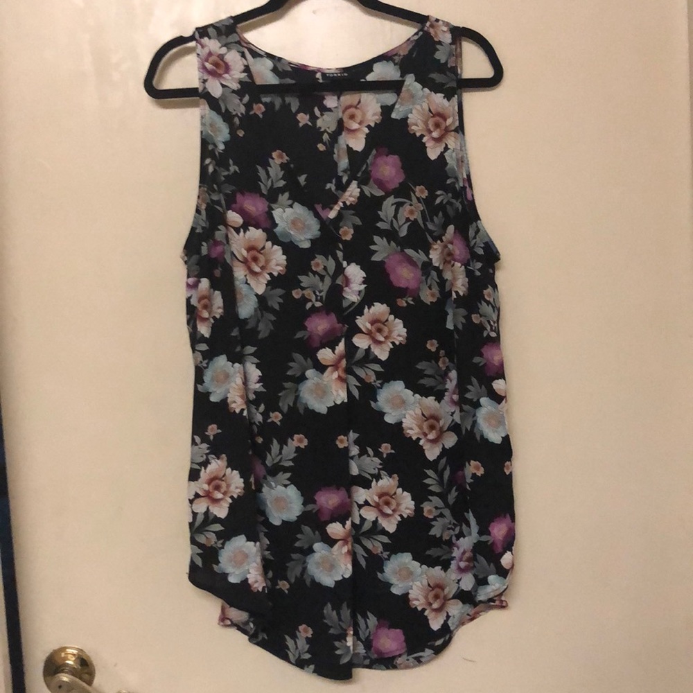 Silky torrid tank top